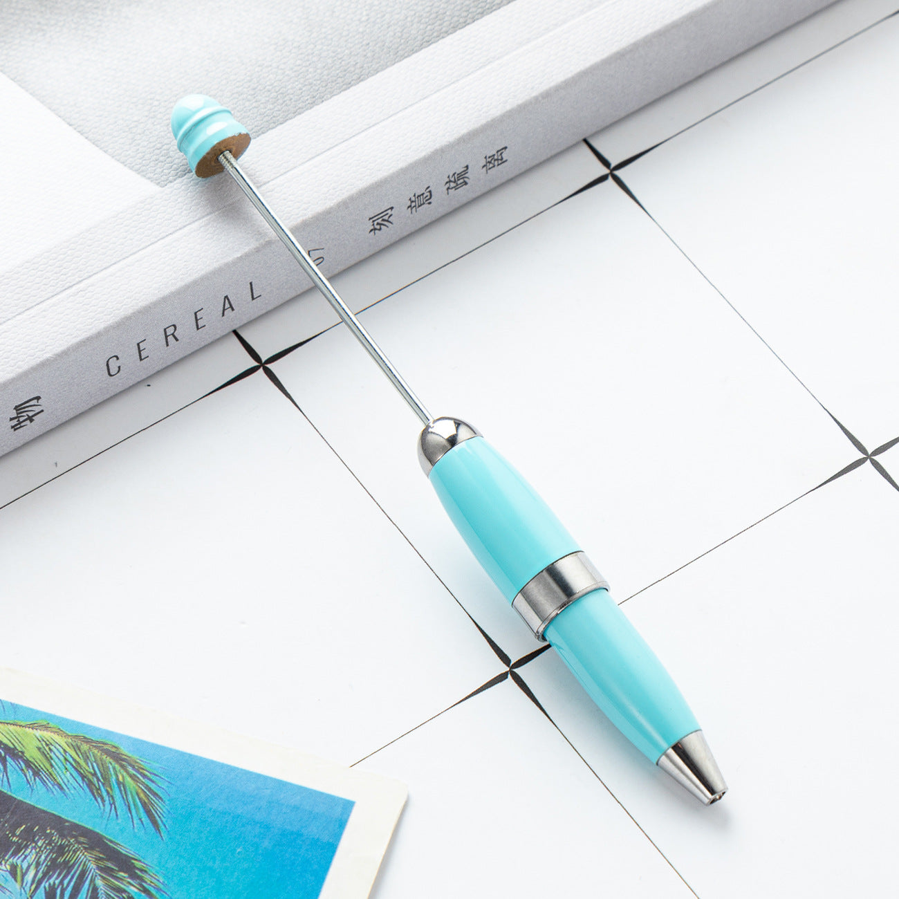 Wholesale 11.9cm Beadable Pens Portable Mini Pen Metal Pen